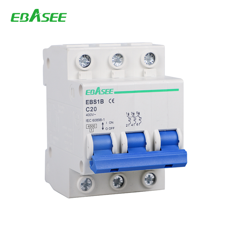 EBS1B 3P MCB Miniature Circuit Breaker