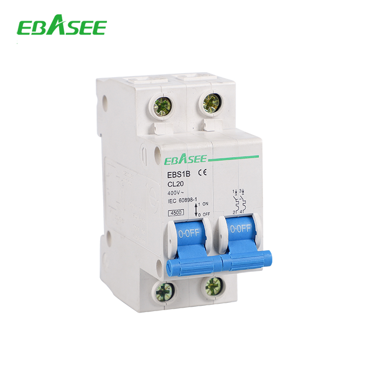 EBS1B CL 2P MCB miniature circuit breaker