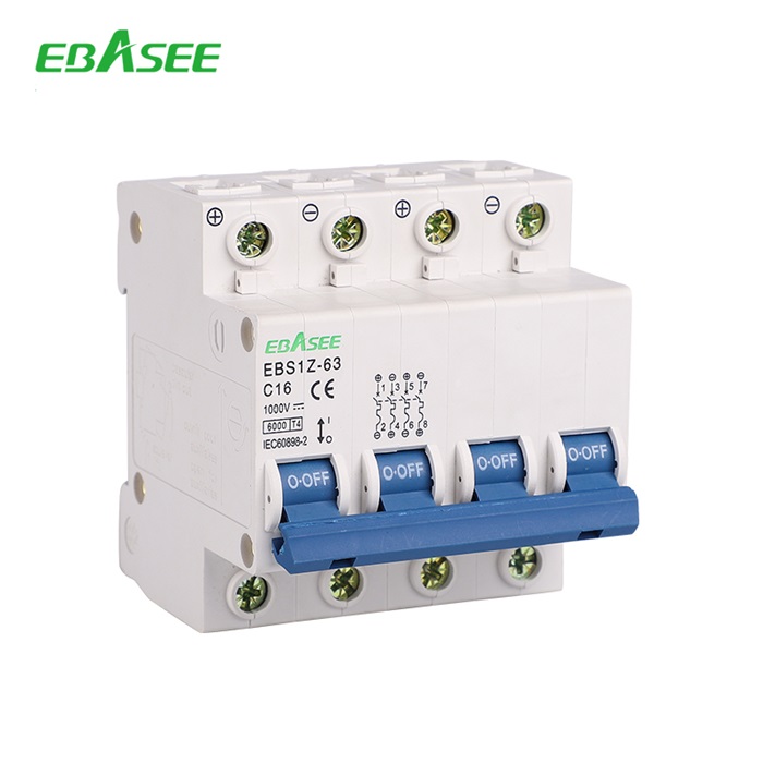 EBS1Z-63 4P DC MCB Circuit Breaker