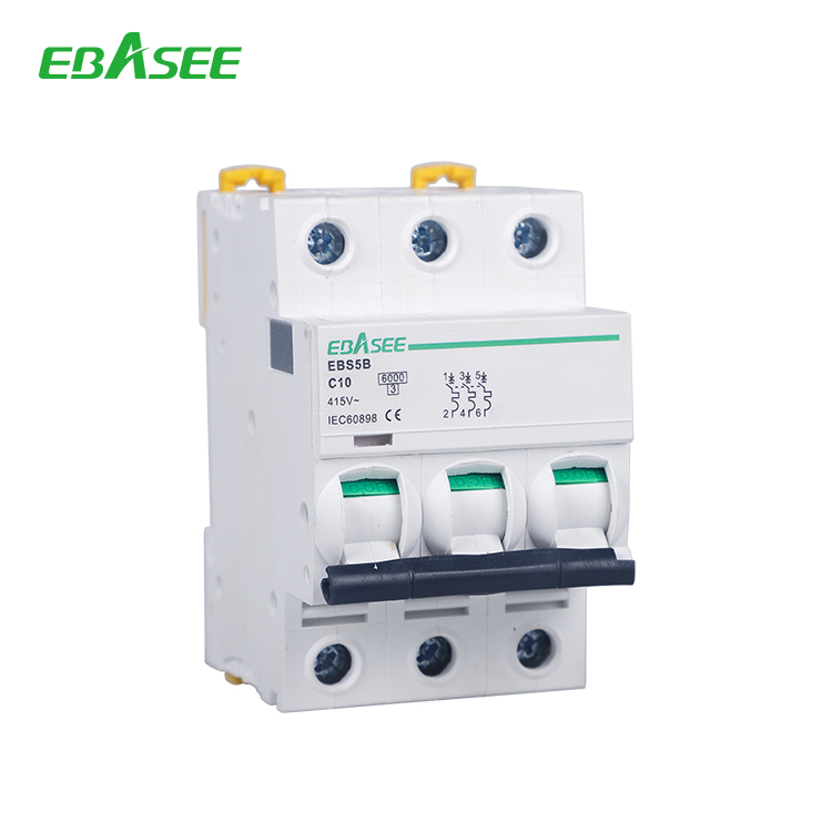 EBS5B 3P miniature circuit breaker MCB