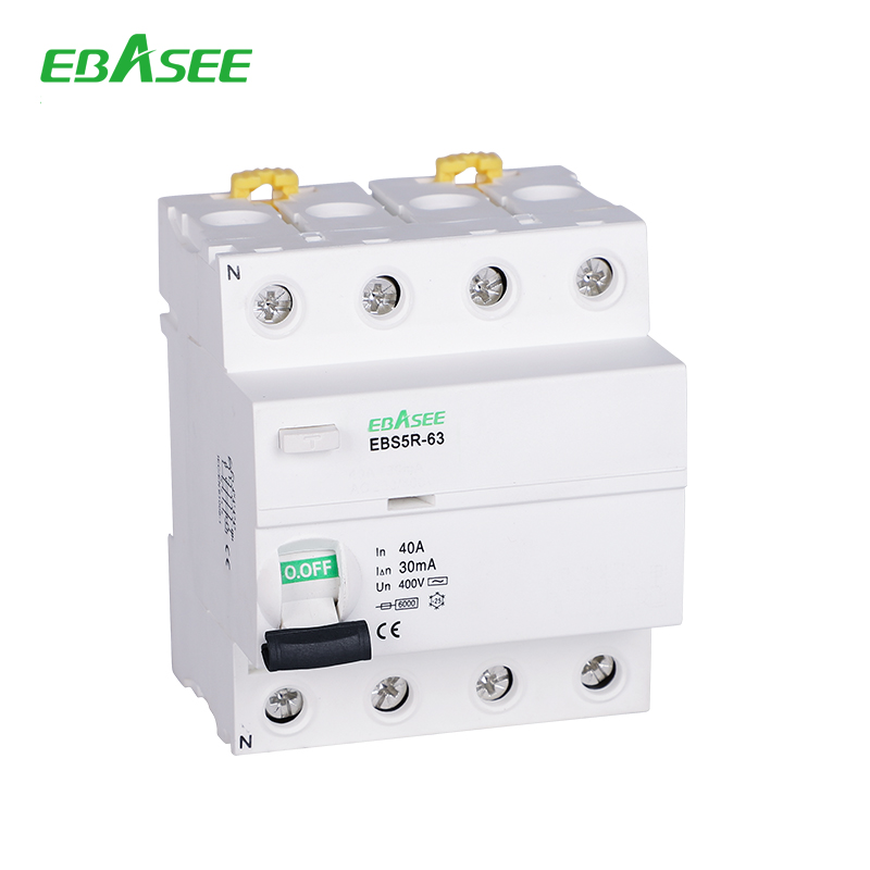 EBS5R 63A 4P Residual Current Circuit Breaker