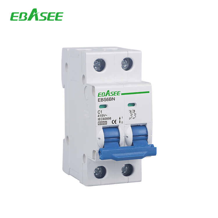 EBS6BN 2P miniature circuit breaker MCB