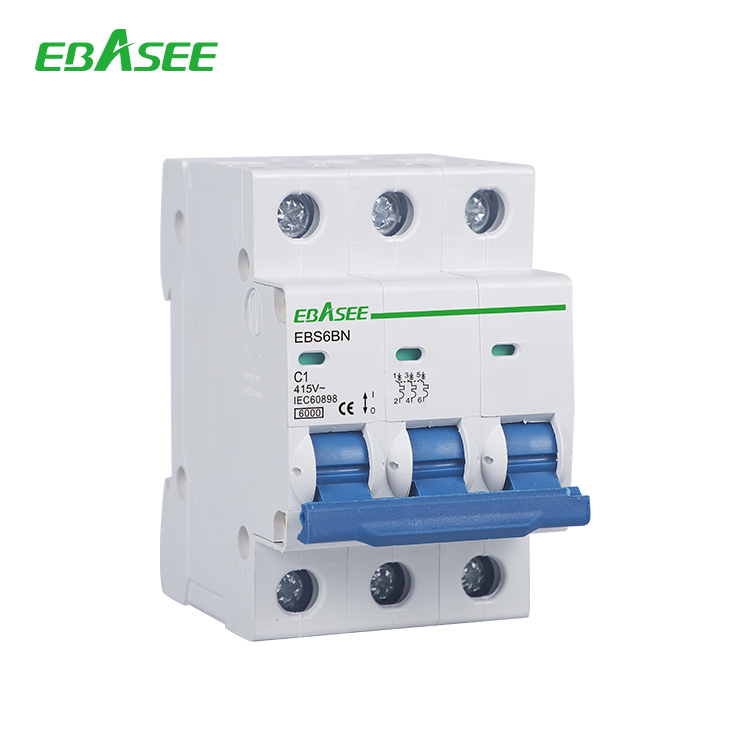 EBS6BN 3P miniature circuit breaker MCB
