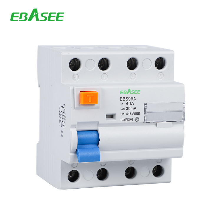 EBS9RN 4P Residual Current Circuit Breaker RCCB