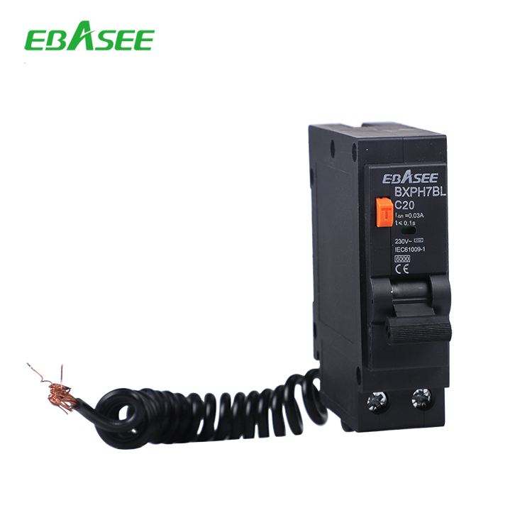 BXPH7BL Residual Current Circuit Breaker with Over Current Protection