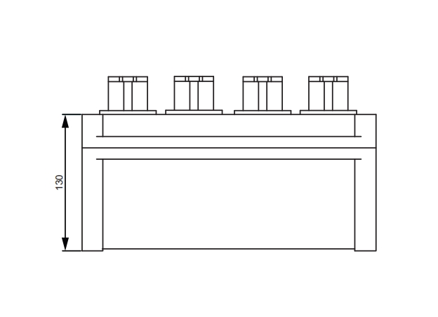 Industrial Socket Box dimension