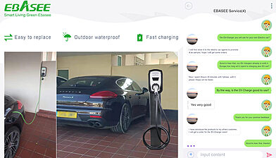 Endorsement of Electric Vehicle Charging Stations by European Client