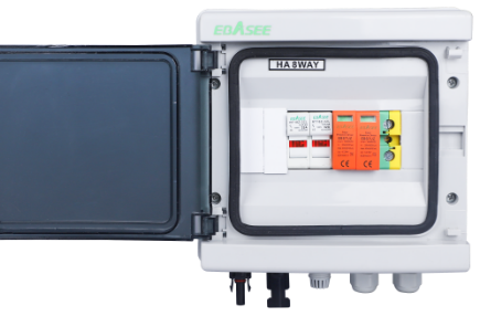 EBASEE 8way PV combiner BOX 1 in1out