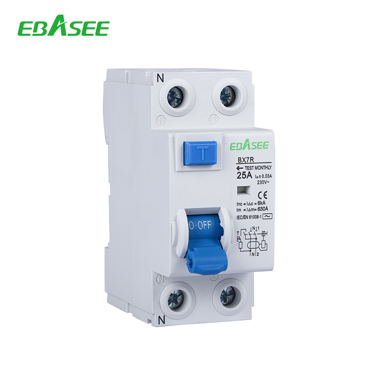 EBASEE BX7R 25A 2P Residual Current Circuit Breaker