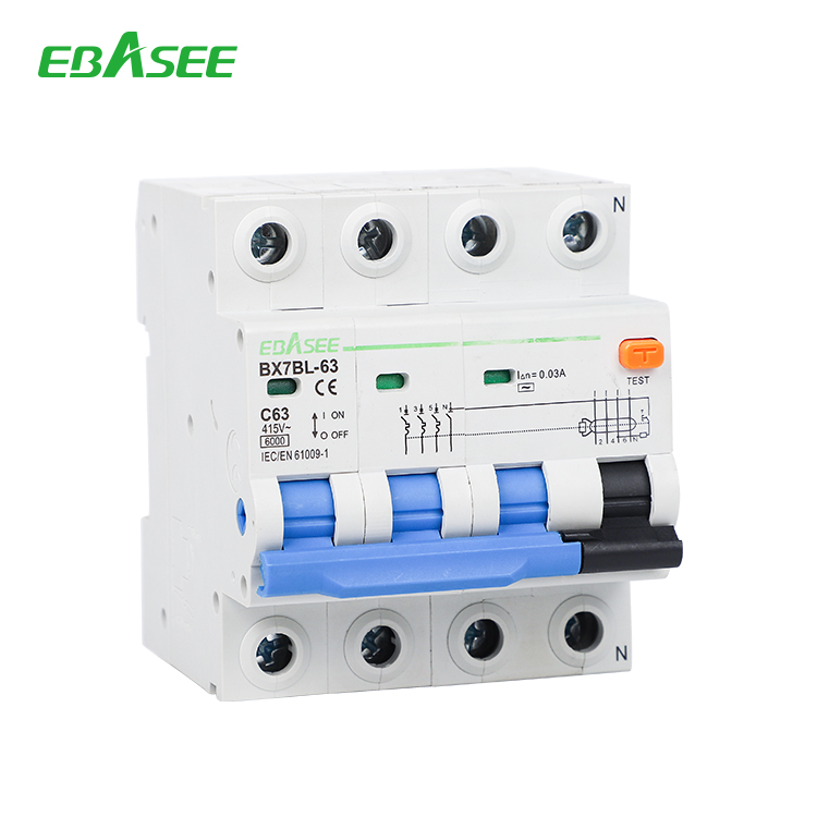 BX7BL-63 C63 2P 30mA RCBO