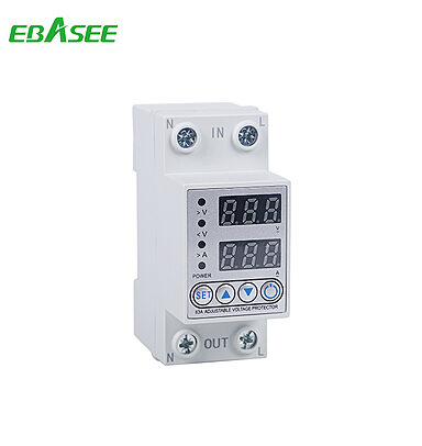 1-63A Adjustable Over&Under Voltage Protector