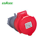 32A IP44 3P+E industrial socket connector