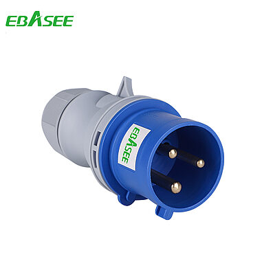 S-0231 16A IP44 2P+E 32A industrial plug