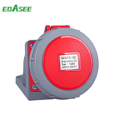 SN-1252 32A IP67 3P+E+N Wall mounted socket outlet
