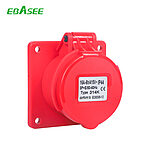 SN-3141 16A IP44 3P+E Flanged socket straight