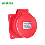 SN-3151 16A IP44 3P+E+N Flanged socket straight