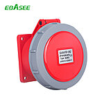 SN-3252 32A IP67 3P+E+N Flanged socket straight