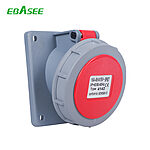 SN-4142 16A IP67 3P+E Flanged socket slopingg