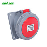 SN-4152 16A IP67 3P+E+N Flanged socket slopingg