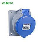 SN-4231 32A IP44 2P+E Flanged socket slopingg