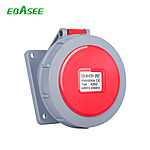 SN-4252 32A IP67 3P+E+N Flanged socket slopingg