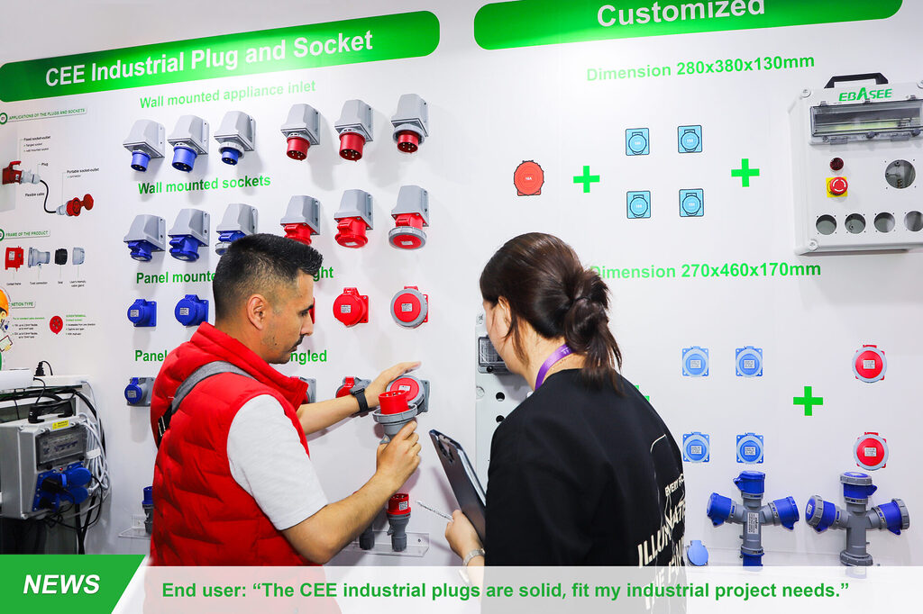 EBASEE Electric End user Customer at Canton Fair