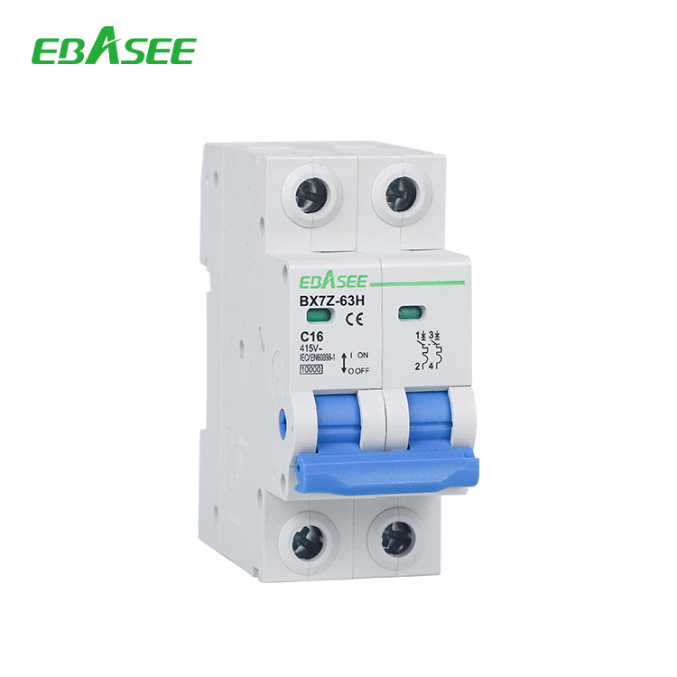 BX7Z-63 White 2p DC MCB