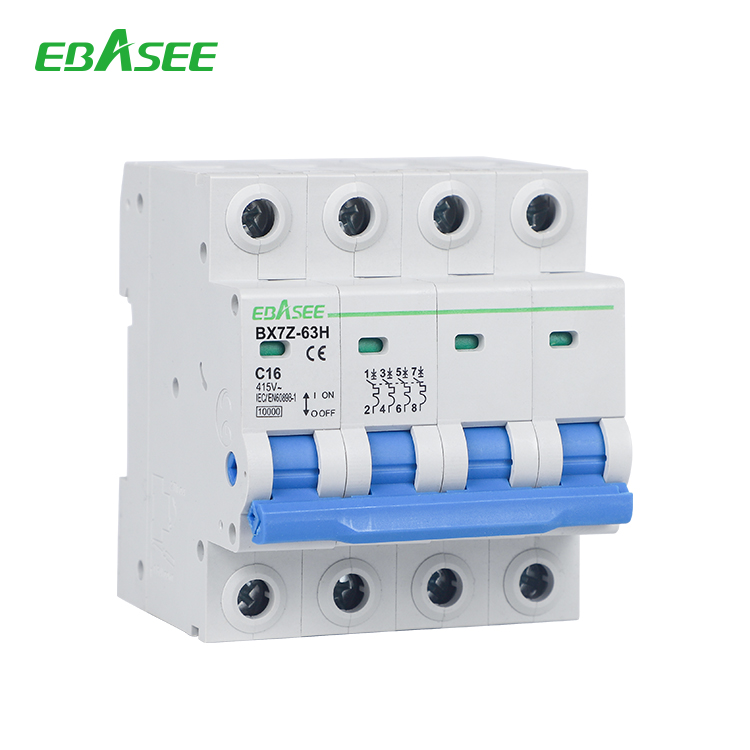 BX7Z-63 White 4p DC MCB