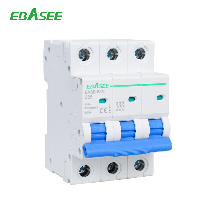 BX8B-63N 3P MCB Miniature Circuit Breaker