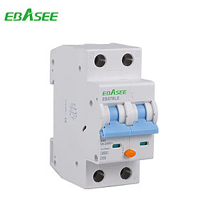 EBS7BLE 2P RCBO Residual Current Circuit Breaker with Over Current Protection