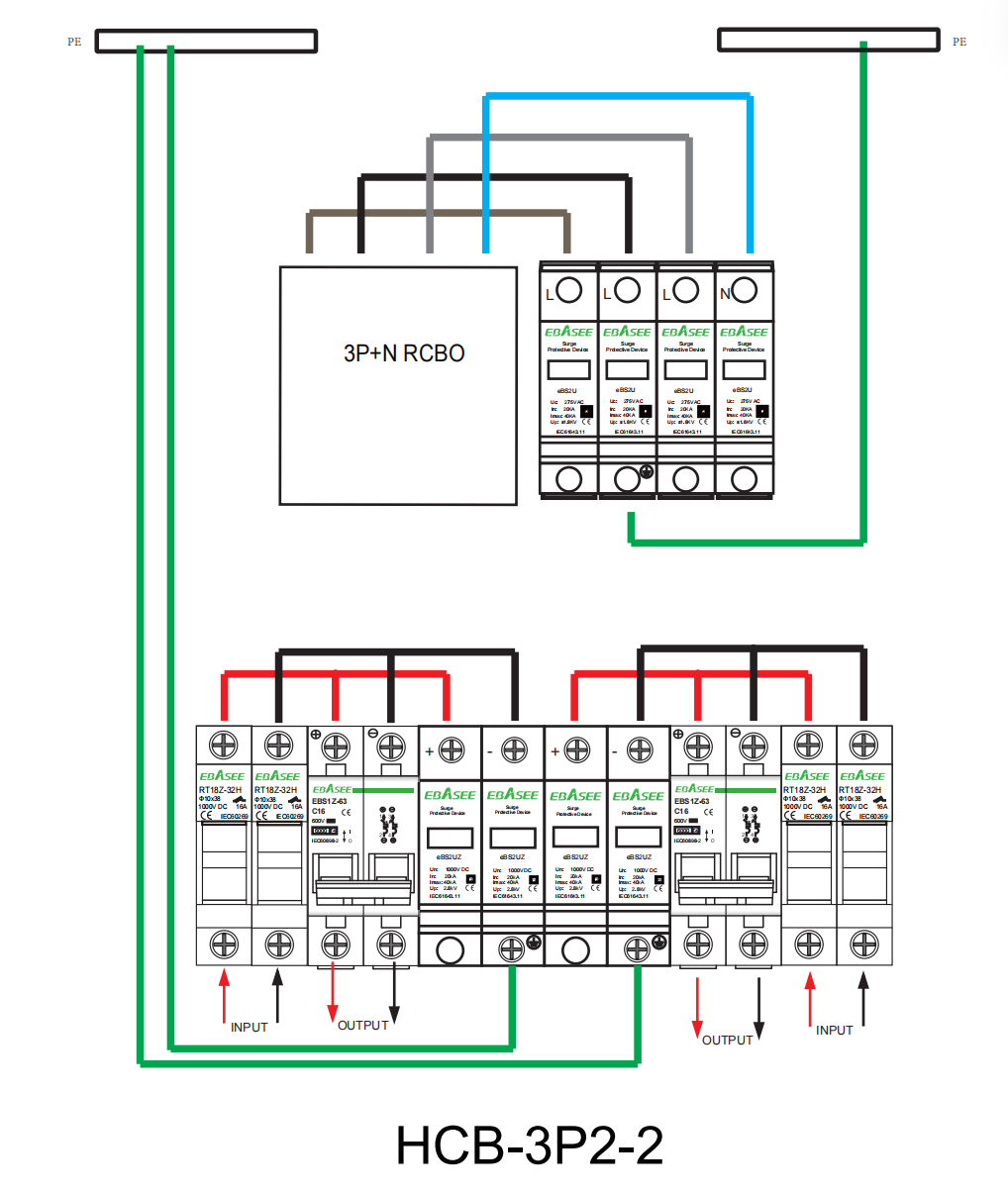 HA Box 24way Application schematic diagram
