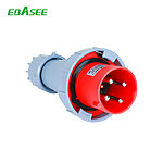 IP67 63A 3P+E 415V Industrial Plug