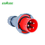 IP67 125A 3P+E +N 415V Industrial Plug