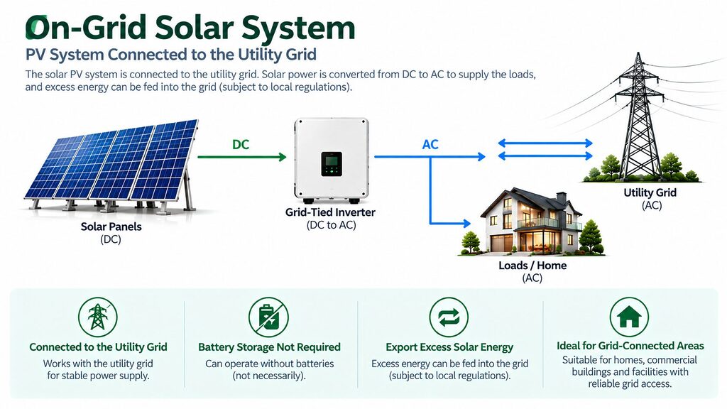On-Grid Solar System