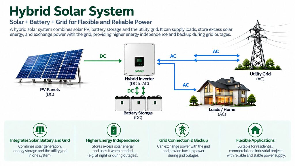 Hybrid Solar System